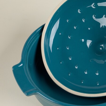 Aryıldız Elissa Kapaklı Karnıyarık Fırın Kabı Yeşil 25 cm - 6