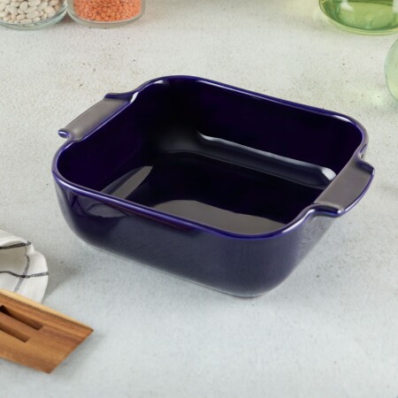 Aryıldız Elissa Kare Fırın Kabı Kobalt 21 cm - 2