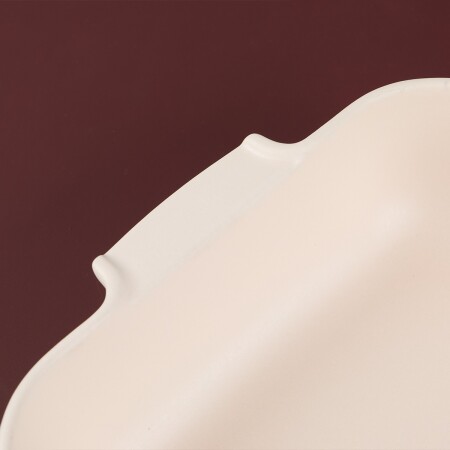 Aryıldız Elissa Kare Fırın Kabı Mat Beyaz 28 cm - 3