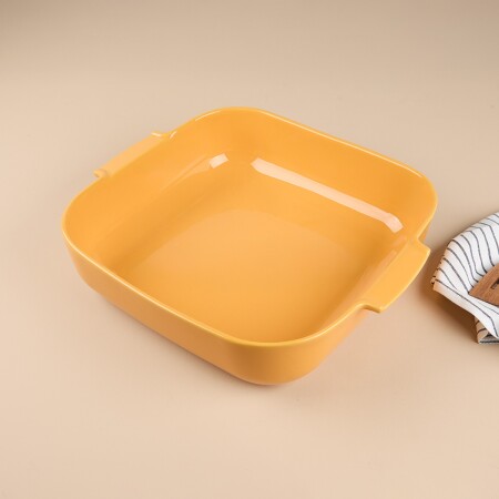 Aryıldız Elissa Kare Fırın Kabı Sarı 36 cm - ARYILDIZ
