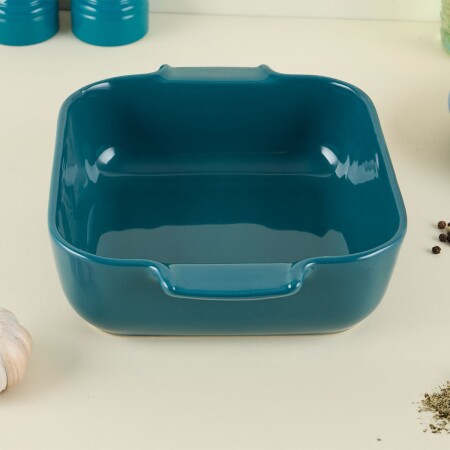 Aryıldız Elissa Kare Fırın Kabı Yeşil 21 cm - 2