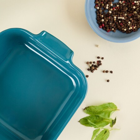 Aryıldız Elissa Kare Fırın Kabı Yeşil 21 cm - 3