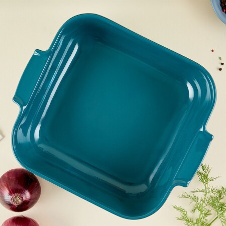Aryıldız Elissa Kare Fırın Kabı Yeşil 28 cm - 3