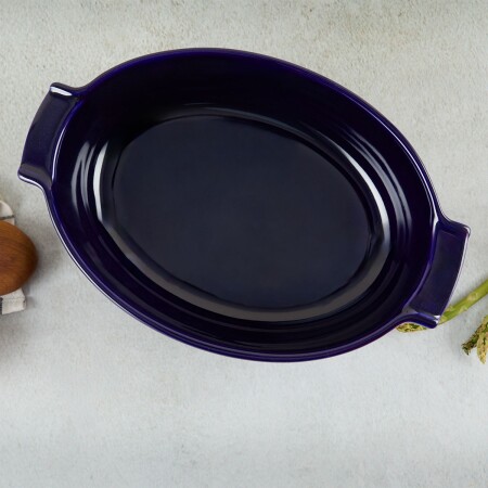 Aryıldız Elissa Oval Fırın Kabı Kobalt 31 cm - 2
