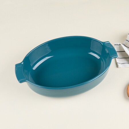 Aryıldız Elissa Oval Fırın Kabı Yeşil 31 cm - ARYILDIZ