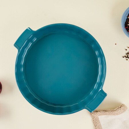 Aryıldız Elissa Rölyefli Yuvarlak Fırın Kabı 32.5 cm - 3