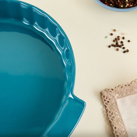 Aryıldız Elissa Rölyefli Yuvarlak Fırın Kabı 32.5 cm - 4