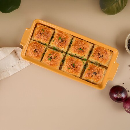 Aryıldız Elissa Tepsi Sarı 41 cm - 1