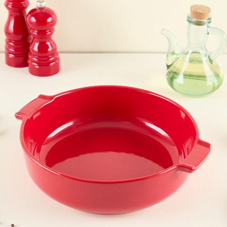 Aryıldız Elissa Yuvarlak Fırın Kabı Kırmızı 27 cm - 3