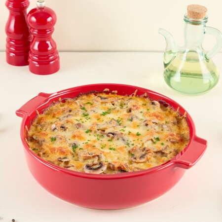 Aryıldız Elissa Yuvarlak Fırın Kabı Kırmızı 27 cm - ARYILDIZ