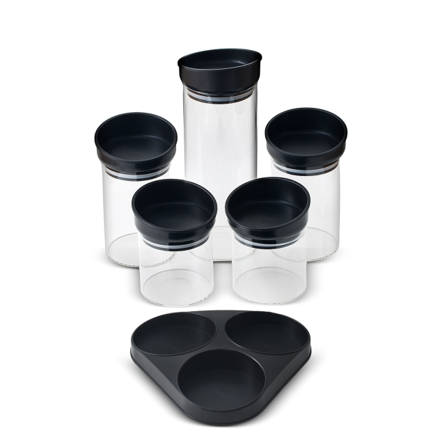 Aryıldız Fine Standlı 6 Parça Saklama Seti - 3