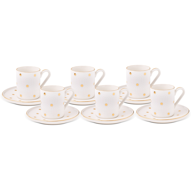 Aryıldız Flare 12 Parça 6 Kişilik Kahve Fincan Takımı 90 ml - 3