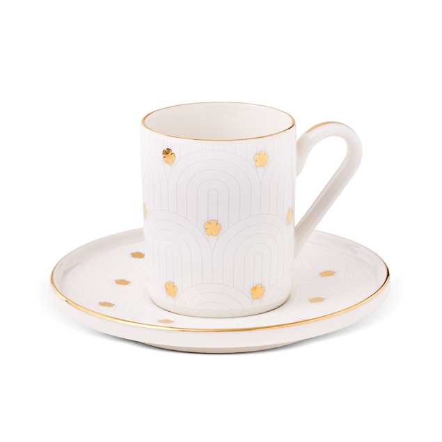 Aryıldız Flare 12 Parça 6 Kişilik Kahve Fincan Takımı 90 ml - 4