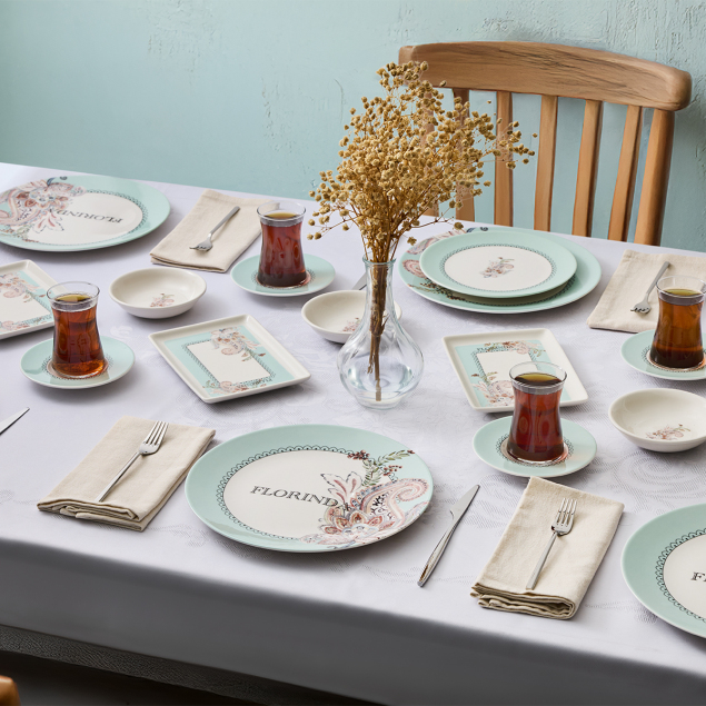 Aryıldız Florinda 32 Parça 6 Kişilik Kahvaltı Takımı - 1