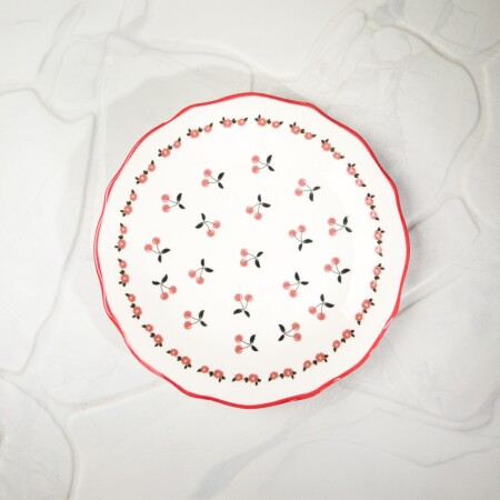 Aryıldız Gia Gonca Pasta Tabağı 21 cm - 4