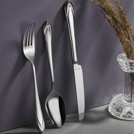 Aryıldız Hale 84 Parça 12 Kişilik Çatal Kaşık Bıçak Takımı - ARYILDIZ