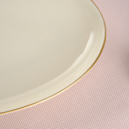 Aryıldız Hazel Gold Kayık Tabak 20 cm - 3
