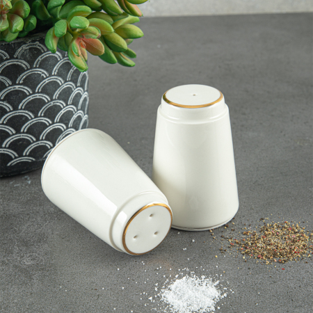 Aryıldız Hazel Gold Tuzluk + Biberlik - ARYILDIZ