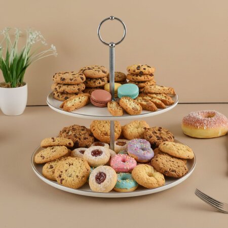 Aryıldız Hazel Platin Katlı Kurabiyelik - 1