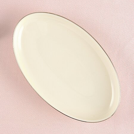 Aryıldız Hazel Platin Kayık Tabak 20 cm - 2
