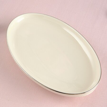 Aryıldız Hazel Platin Kayık Tabak 20 cm - 3