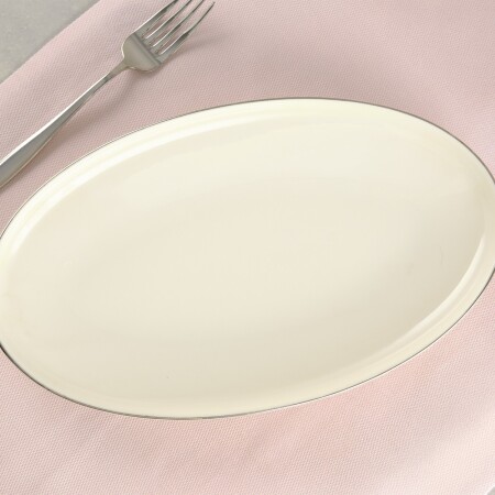 Aryıldız Hazel Platin Kayık Tabak 30 cm - 2