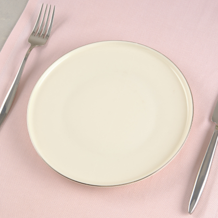 Aryıldız Hazel Platin Pasta Tabağı 21 cm - ARYILDIZ
