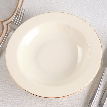 Aryıldız Hera Gold Çukur Tabak 23 cm - ARYILDIZ
