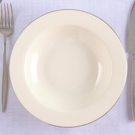 Aryıldız Hera Platin Çukur Tabak 21 cm - 2