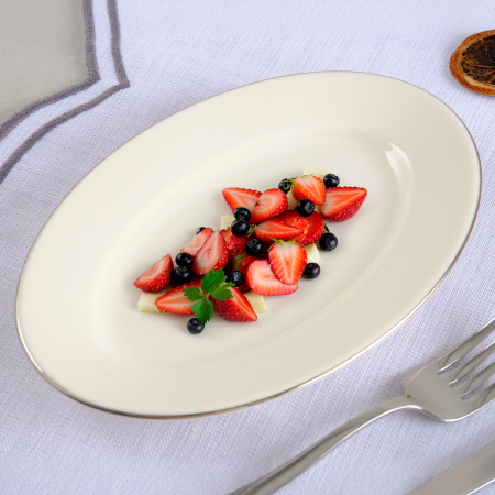 Aryıldız Hera Platin Kayık Tabak 20 cm - 2