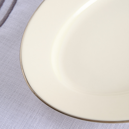 Aryıldız Hera Platin Kayık Tabak 25 cm - 2