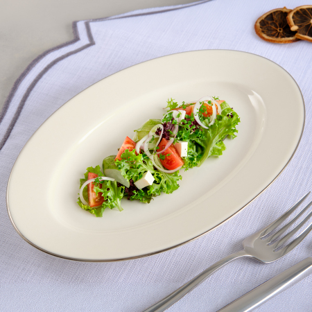 Aryıldız Hera Platin Kayık Tabak 25 cm - 3