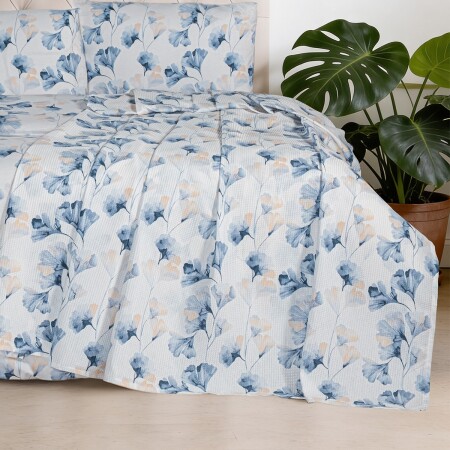Aryıldız Home Ginko %100 Pamuk Çift Kişilik Pike 200X220 cm - 3