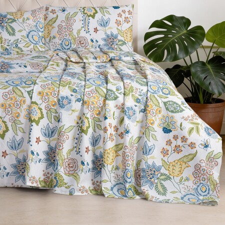 Aryıldız Home Harmony %100 Pamuk Çift Kişilik Pike 200X220 cm - 3