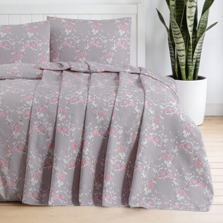 Aryıldız Home Lavia %100 Pamuk Çift Kişilik Pike 200X220 cm - 3