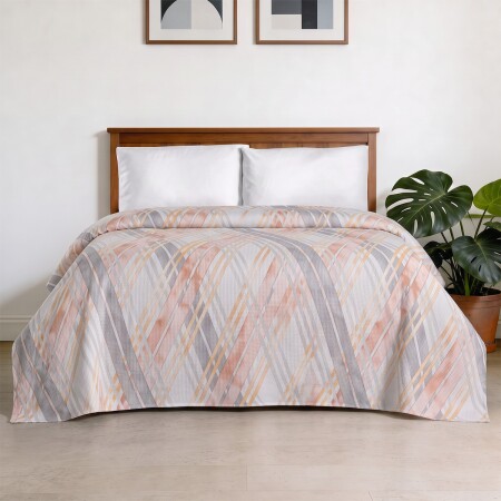 Aryıldız Home Popy %100 Pamuk Çift Kişilik Pike 200X220 cm - 2