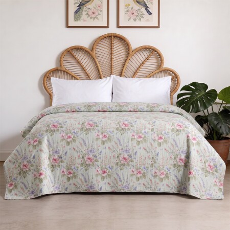 Aryıldız Home Valeria %100 Pamuk Çift Kişilik Pike 200X220 cm - 2