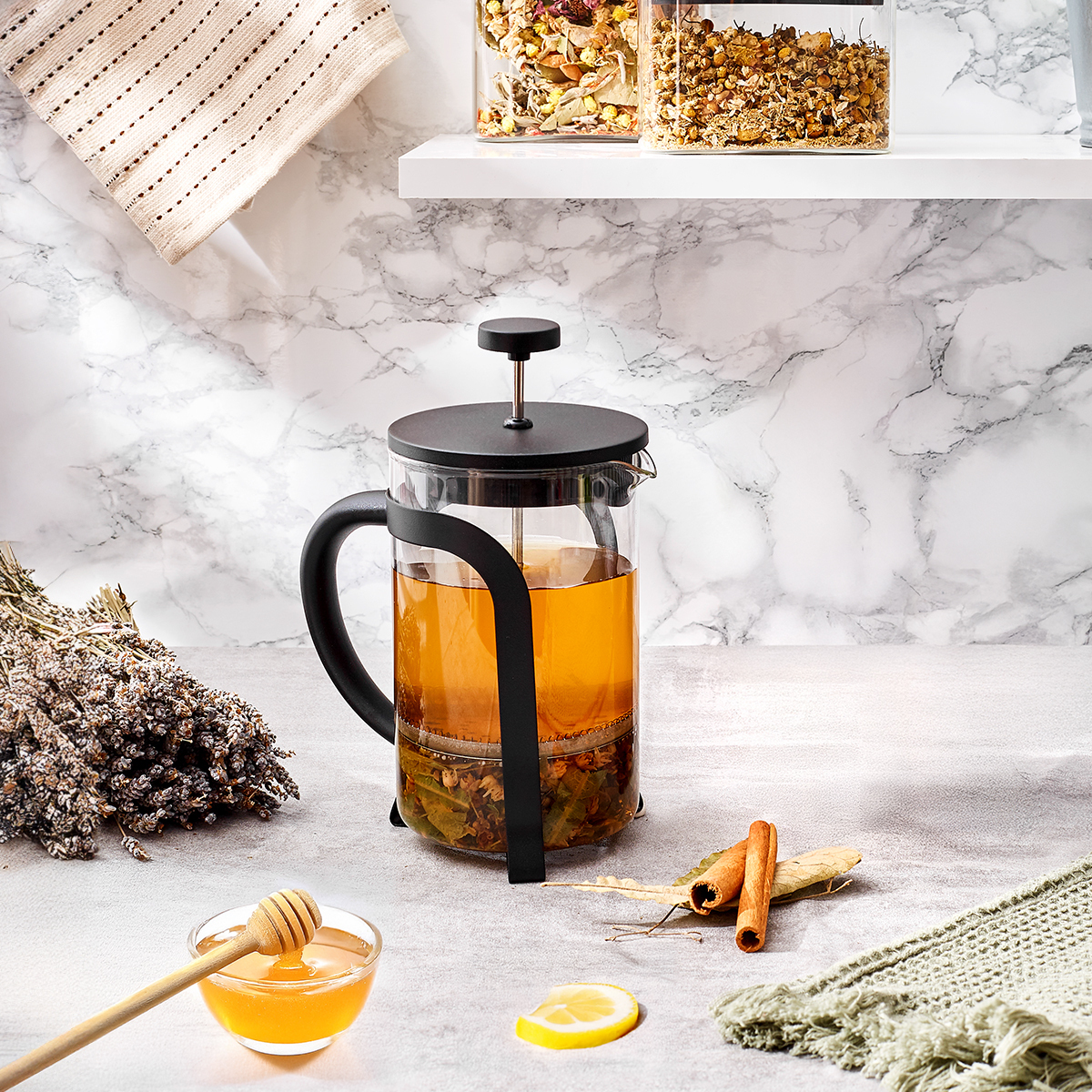 Aryıldız Java Black French Press 800 ml