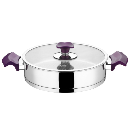 Aryıldız Kıng Ideal Set Cam Kapak Mor 20 Parça - 8