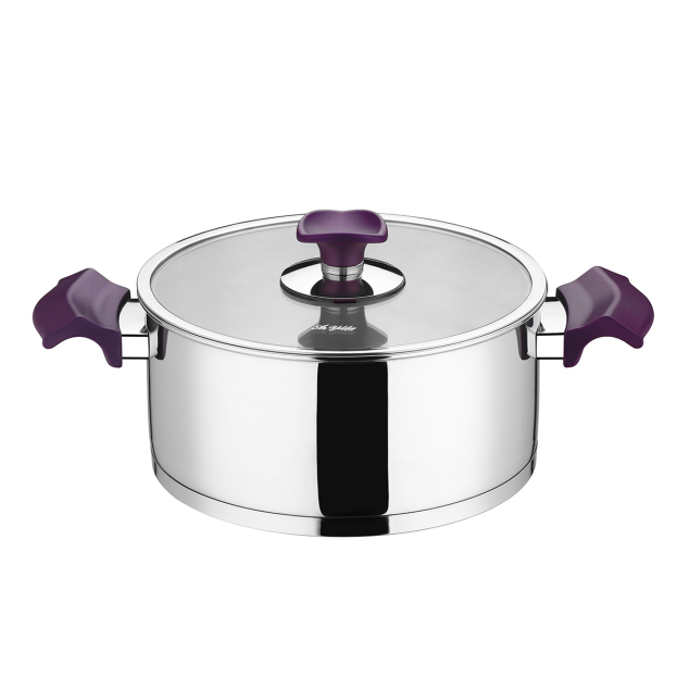 Aryıldız Kıng Ideal Set Cam Kapak Mor 20 Parça - 6