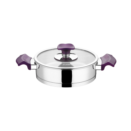 Aryıldız Kıng Ideal Set Cam Kapak Mor 20 Parça - 10