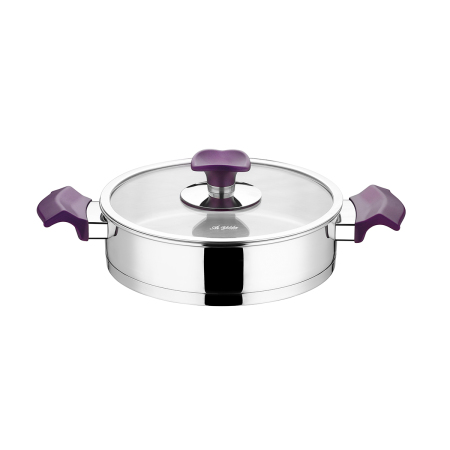 Aryıldız Kıng Ideal Set Cam Kapak Mor 20 Parça - 9