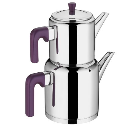 Aryıldız Kıng Ideal Set Cam Kapak Mor 20 Parça - 2