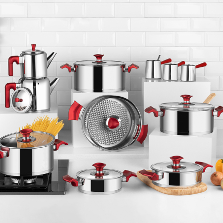 Aryıldız King Rose Cam Kapak 20 Parça İdeal Set - ARYILDIZ