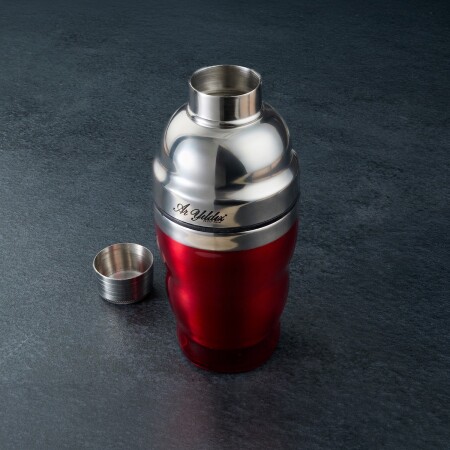 Aryıldız Kokteyl Shaker Kırmızı 350 ml - 2