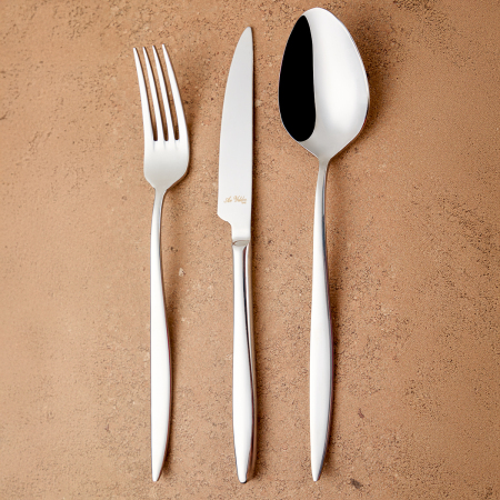 Aryıldız Krm Elegant 18 Parça 6 Kişilik Çatal Kaşık Bıçak Takımı - ARYILDIZ