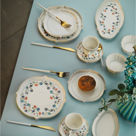 Aryıldız Lavinia 6 Kişilik 32 Parça Kahvaltı Takımı - ARYILDIZ