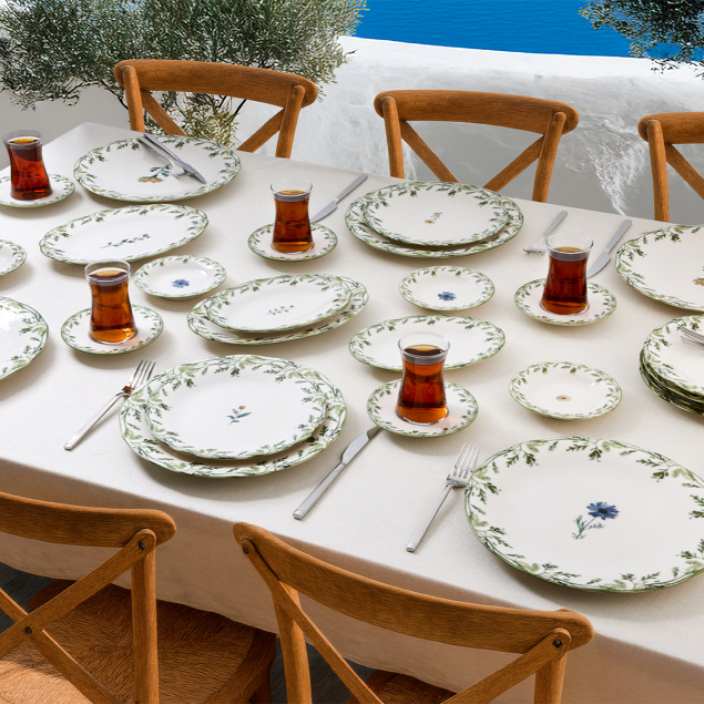 Aryıldız Lilla 32 Parça 6 Kişilik Kahvaltı Takımı - 1