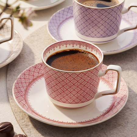 Aryıldız Lily 12 Parça 6 Kişilik Kahve Fincan Takımı 90 ml - 4