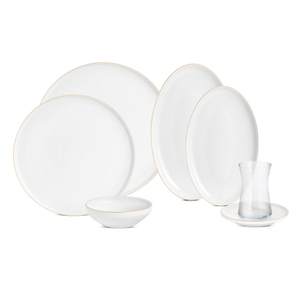 Aryıldız Lima Gold 32 Parça 6 Kişilik Kahvaltı Takımı - 3